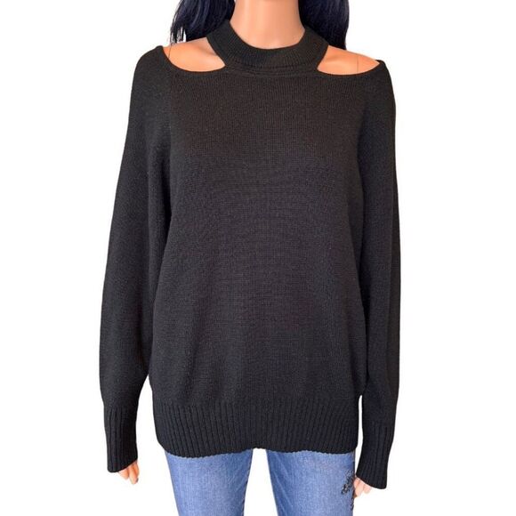 Jason Wu Collective Cold Shoulder Sweater - Picture 4 of 9